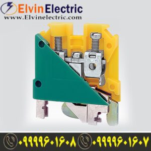 ترمینال پیچی سری ارت با پیچ اتصال به ریل سایز 6