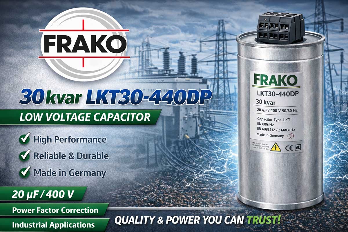 خازن 30 کیلووار فراکو 440 ولت