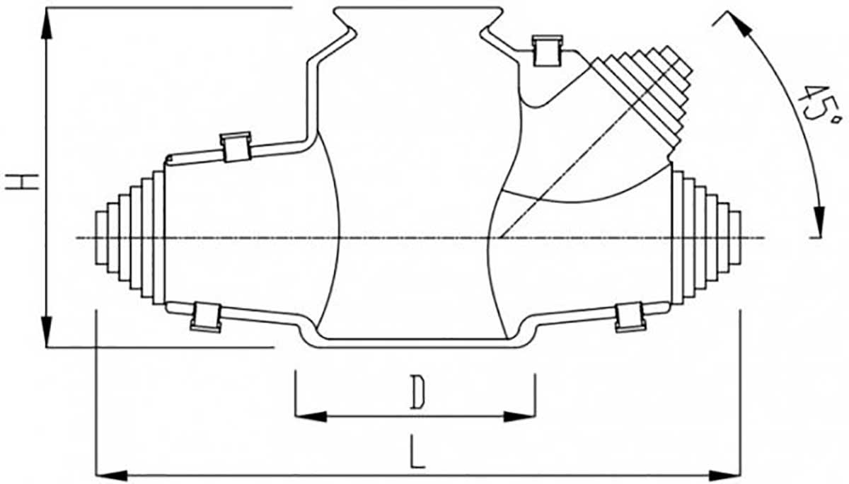 مفصل رزینی انشعابی BY1 برنا 2 کاتالوگ مفصل رزینی برنا الکترونیک مدل BY1