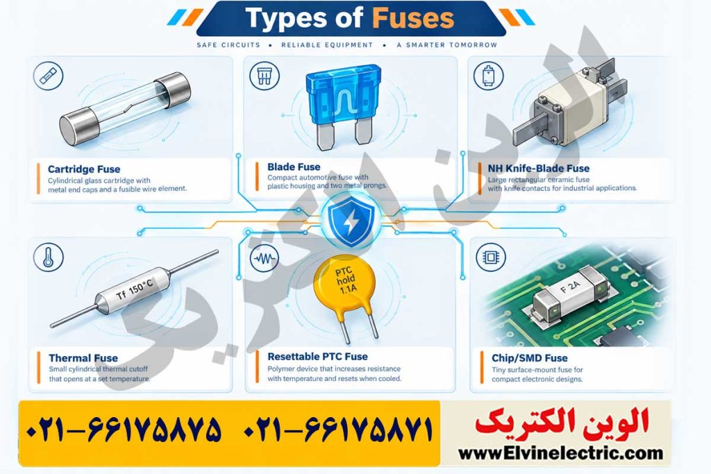 انواع فیوز چیست